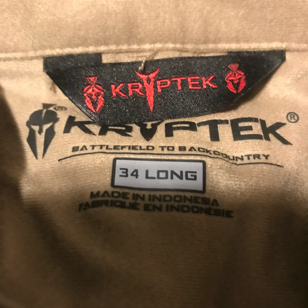 Kryptek pants 34 long never worn outside